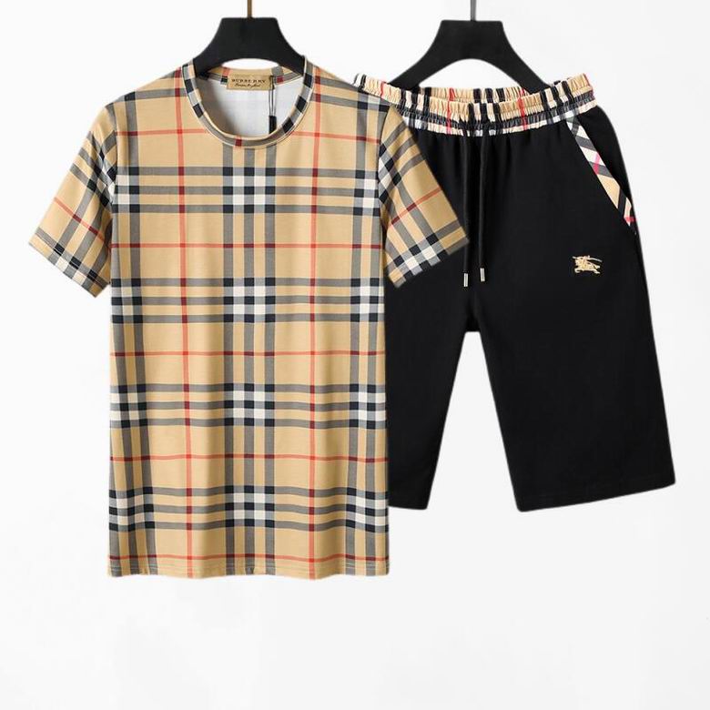 men Burberry suits set-072